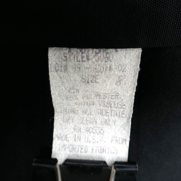 Vintage Tuxedo Blazer Black Suitsme Liquid Satin Lapel Flaps Buttons USA 6 Small - Picture 6 of 7